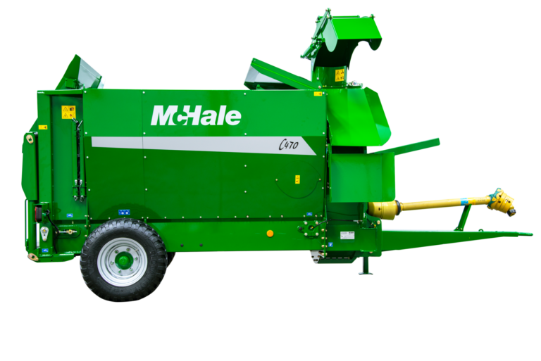 McHale C470 paalisilppuri, studiokuva.