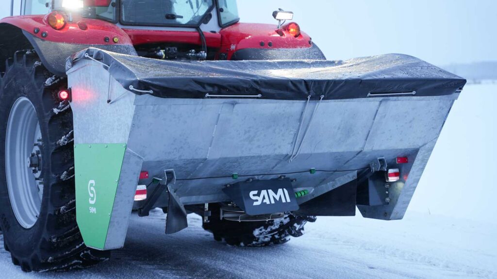 Sami SLD-hiekoitin lähikuvassa.