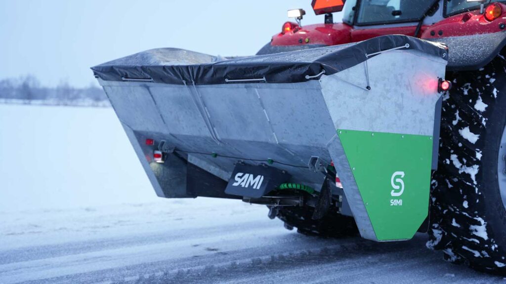 Sami SLD-hiekoitin lähikuvassa.