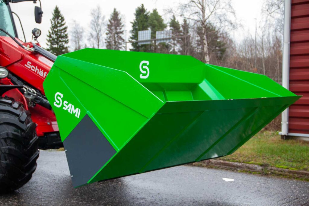 Sami SLF-hiekoitin lähikuvassa.