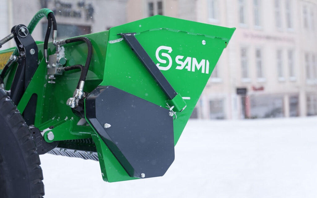 Sami SLS -hiekoitin lähikuvassa.