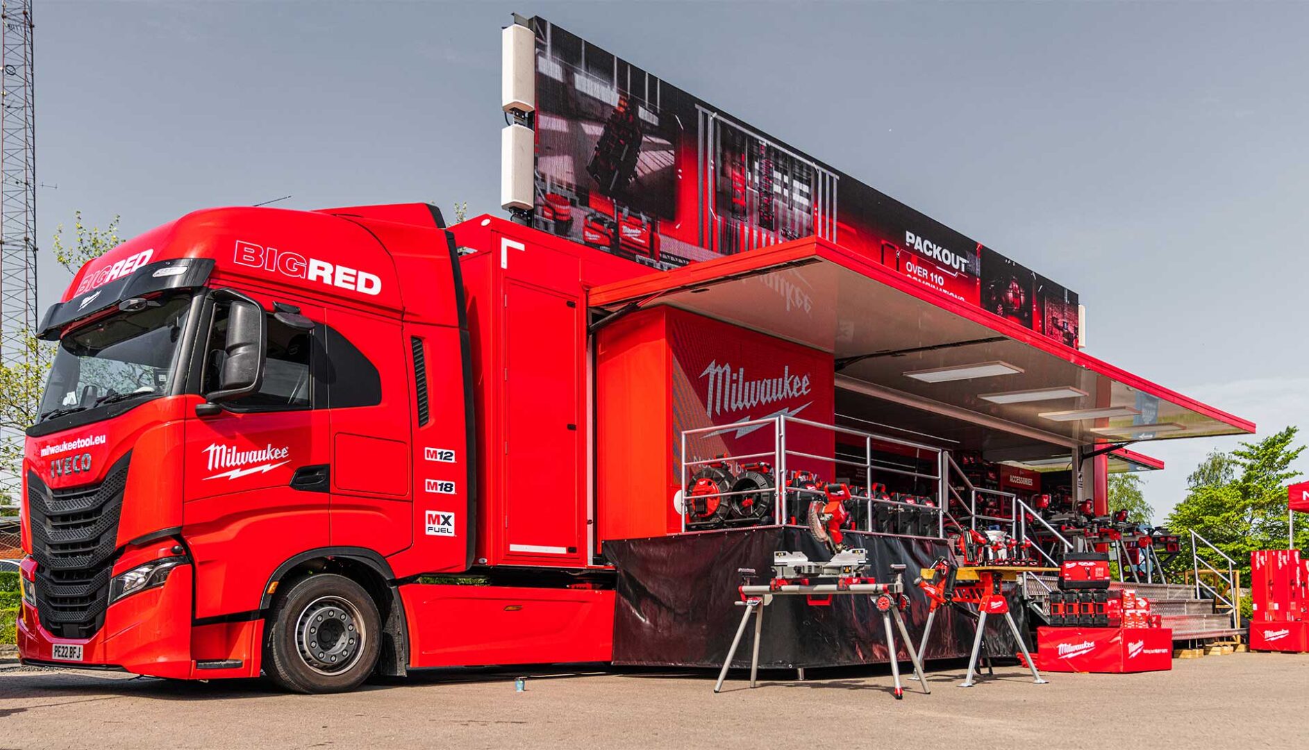 Tervetuloa Milwaukee® Big Red -päivään Turun myymäläämme perjantaina 14.8.2026!